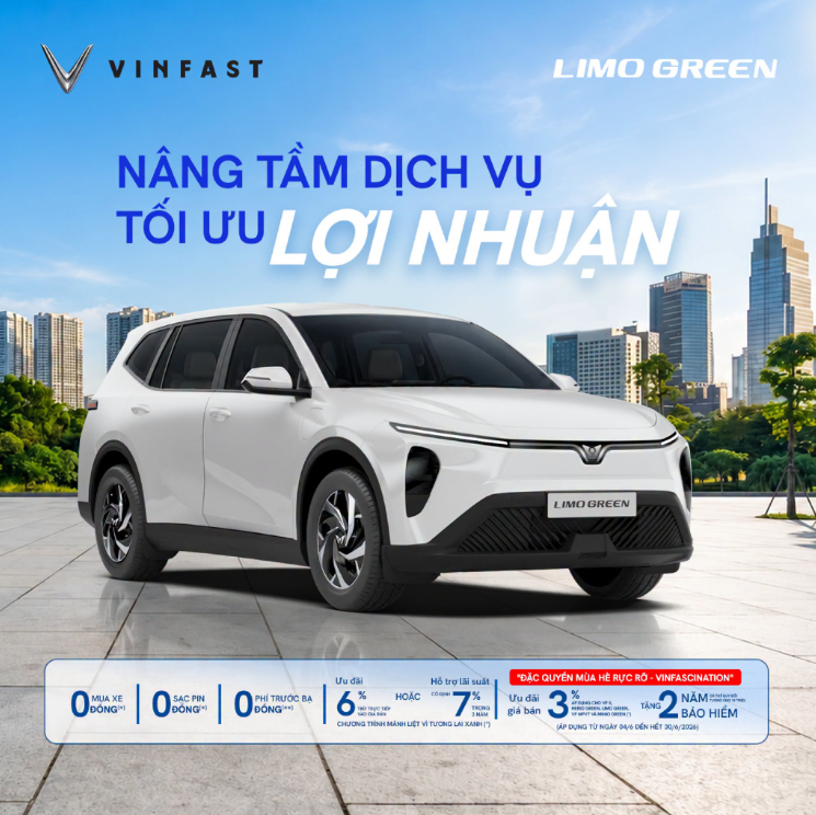 Limo green đông đô Vinfast Limo đông đô Vinfast đông đô